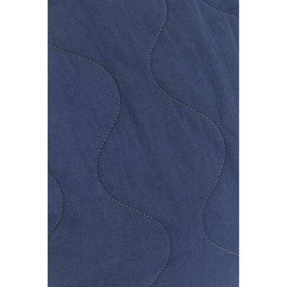 Nobodinoz quiltet rund sækkepude, Landscape - Cobalt