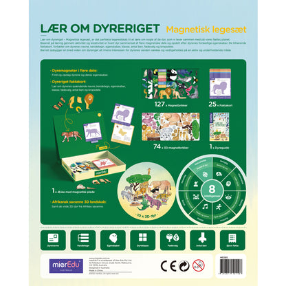 mierEdu, Magnetisk legesæt - Lær om dyreriget