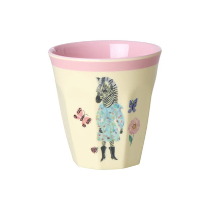 Rice melamin kopper, Multifarvet, Nathalie Lété Print, 6-pak - Medium