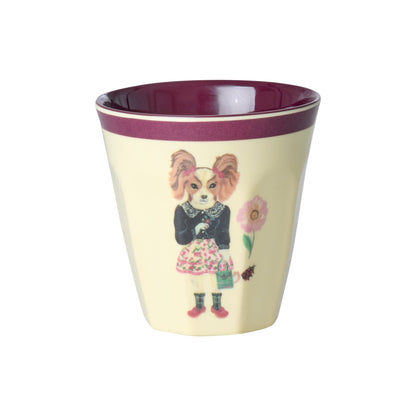 Rice melamin kopper, Multifarvet, Nathalie Lété Print, 6-pak - Medium