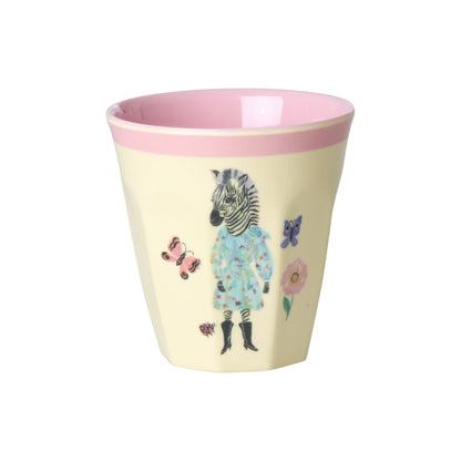 Rice melamin kopper, Multifarvet, Nathalie Lété Print, 6-pak - Small