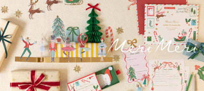 Meri Meri julekort, Festligt honningkamstræ