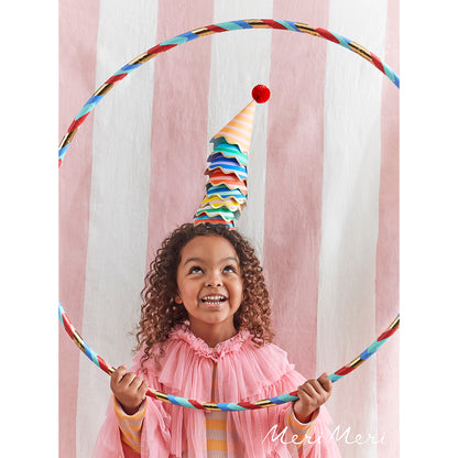 Meri Meri festhatte, Stripe party hats  - 8 stk.