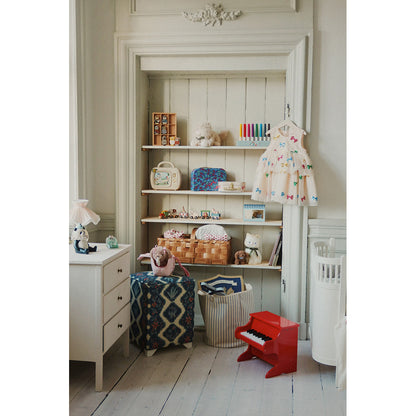 Konges Sløjd Glossy piano, klaver i træ - Red