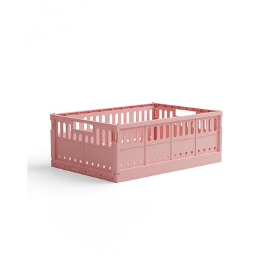 Made Crate, foldekasse maxi - Candyfloss pink