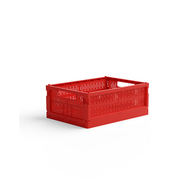 Made Crate, foldekasse midi - So bright red