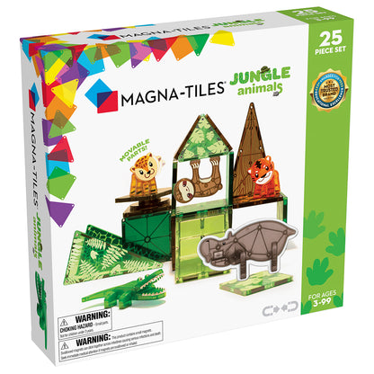 Magna-Tiles Jungle dyr, 25 dele