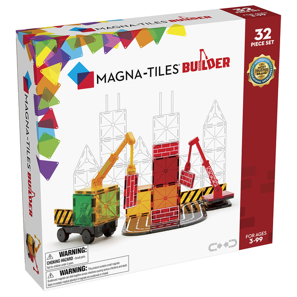 MAGNA-TILES® 50 Builder XL set met 6 microMAGS – Kinder Wonderland