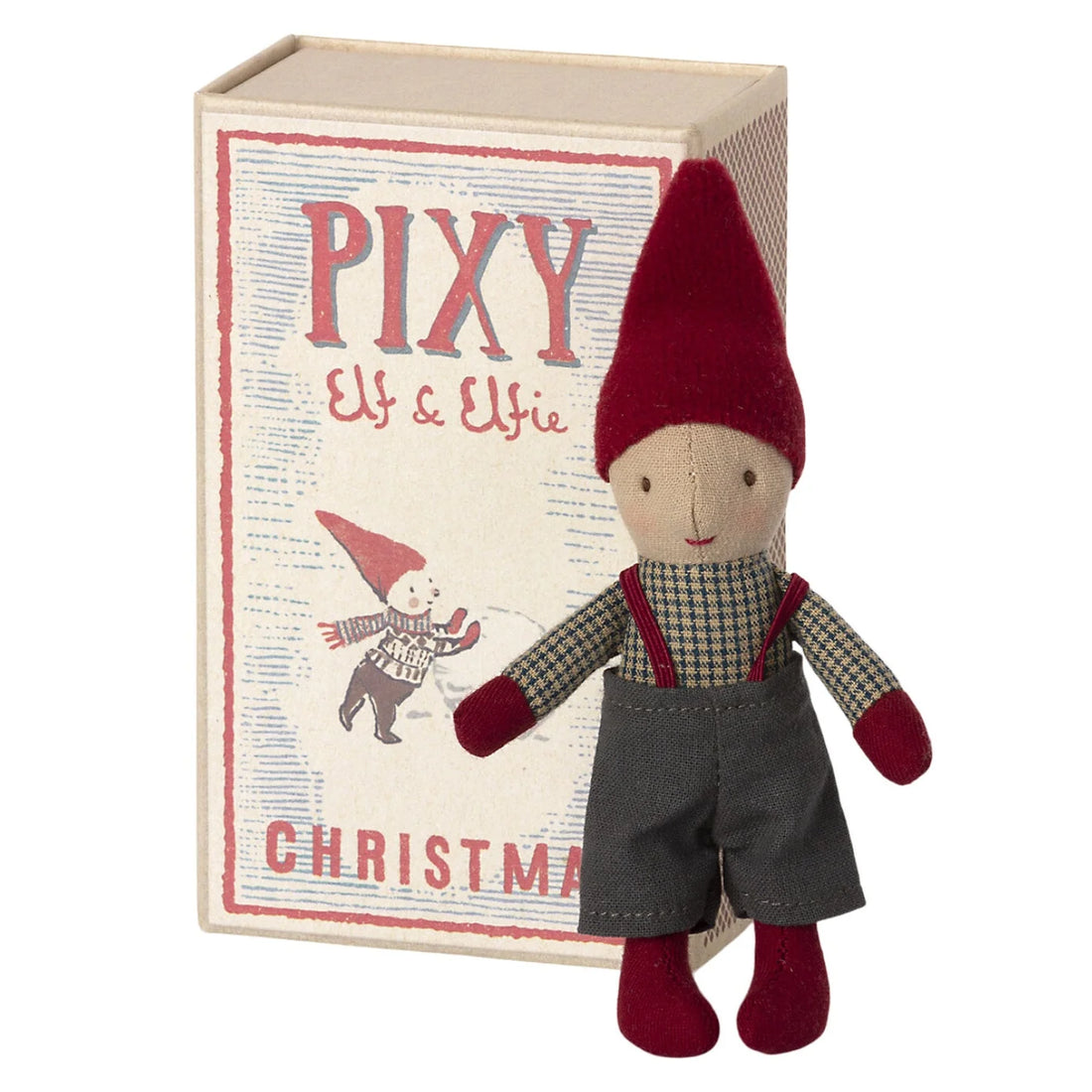 Maileg Julenisse, Elf i tændstikæske