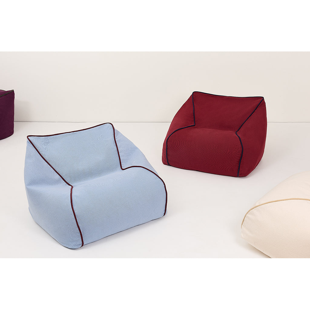 Nobodinoz Marlow Kids sækkestol, Burnt red