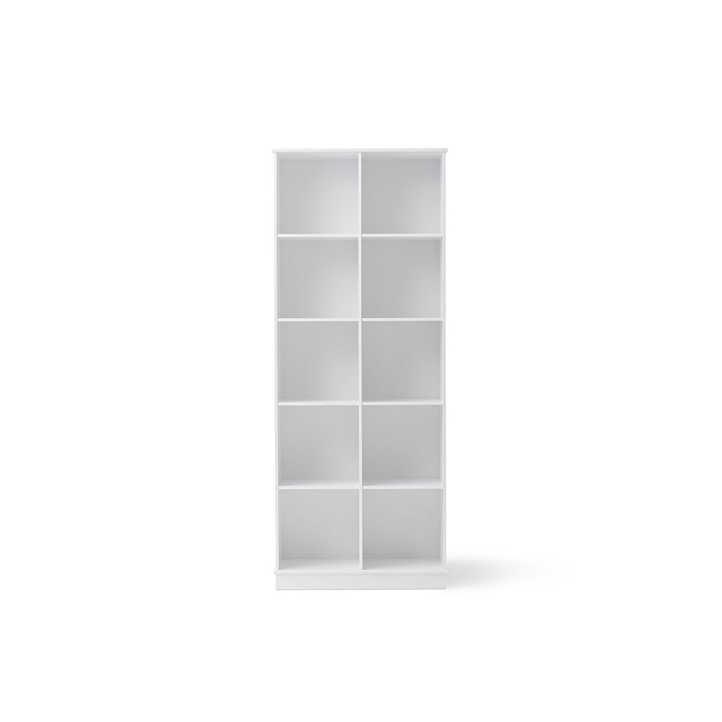 Oliver Furniture Wood reol, 2x5 rum lodret m sokkel