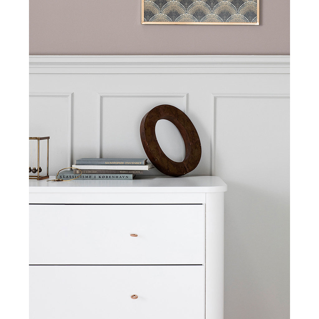 Oliver Furniture Wood kommode, m. 3 skuffer - Hvid