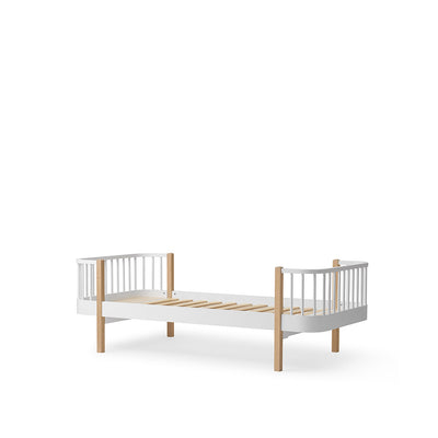 Oliver Furniture, Wood Original, seng - hvid/eg