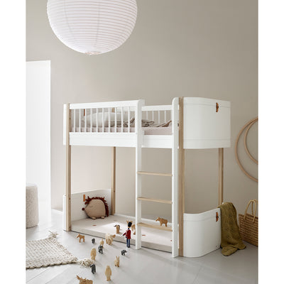 Oliver Furniture, Wood Mini+ legemadras til halvhøj seng, natur