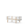 Oliver Furniture, Wood Original, junior sofaseng - Hvid/eg