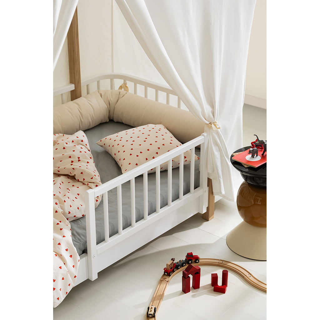 Oliver Furniture, Wood Original hus uden telt - Hvid/eg