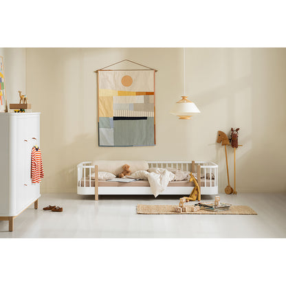 Oliver Furniture, Wood Original hus uden telt - Hvid/eg