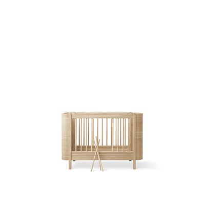 Oliver Furniture, Wood Mini+ tremmeseng eksk. junior kit - Eg
