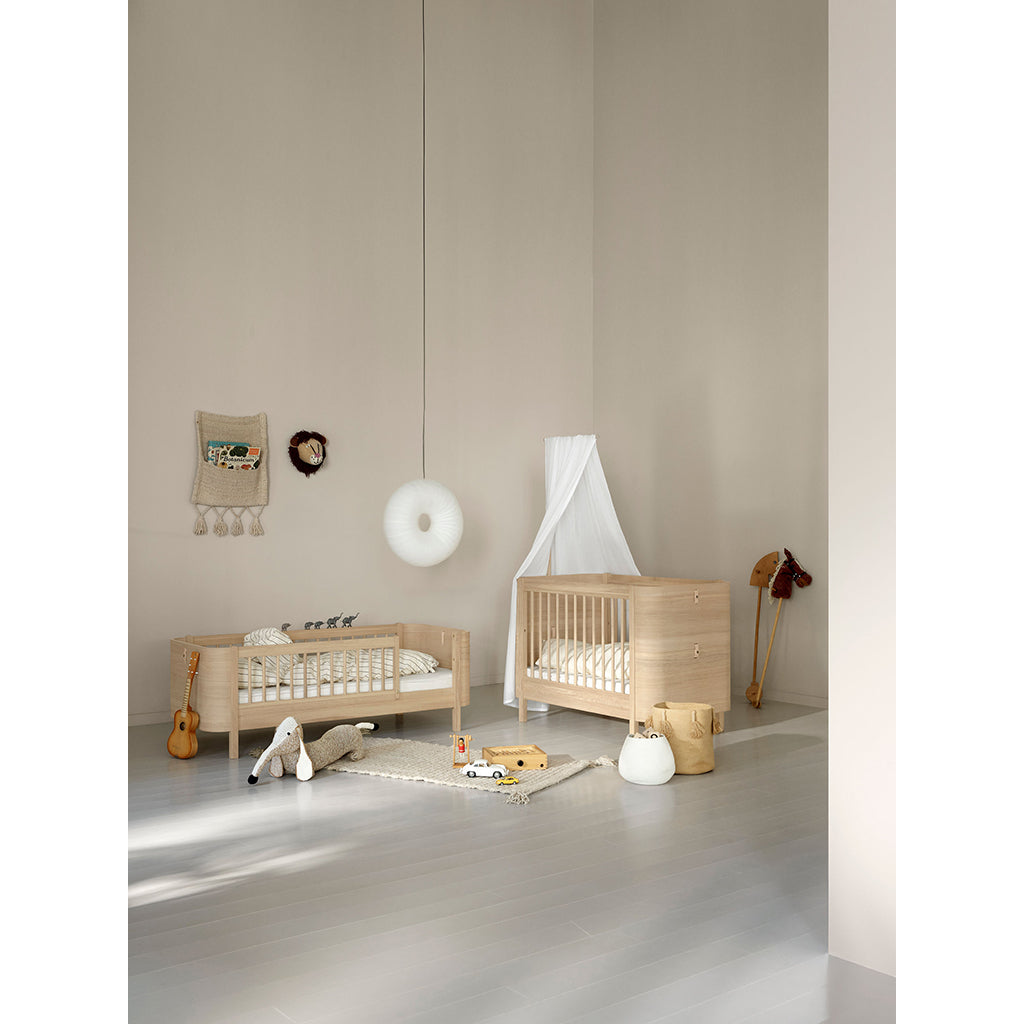 Oliver Furniture, Wood Mini+ tremmeseng eksk. junior kit - Eg