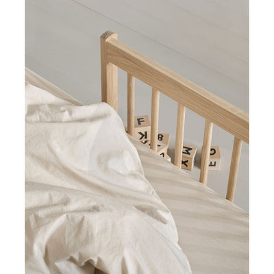 Oliver Furniture, Wood Mini+ halvhøj seng - Eg