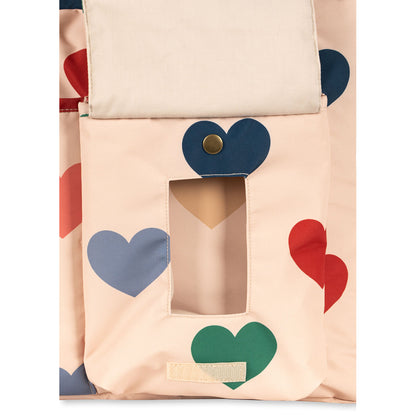 Konges Sløjd Pusletaske, All you need - Bon coeur coloré