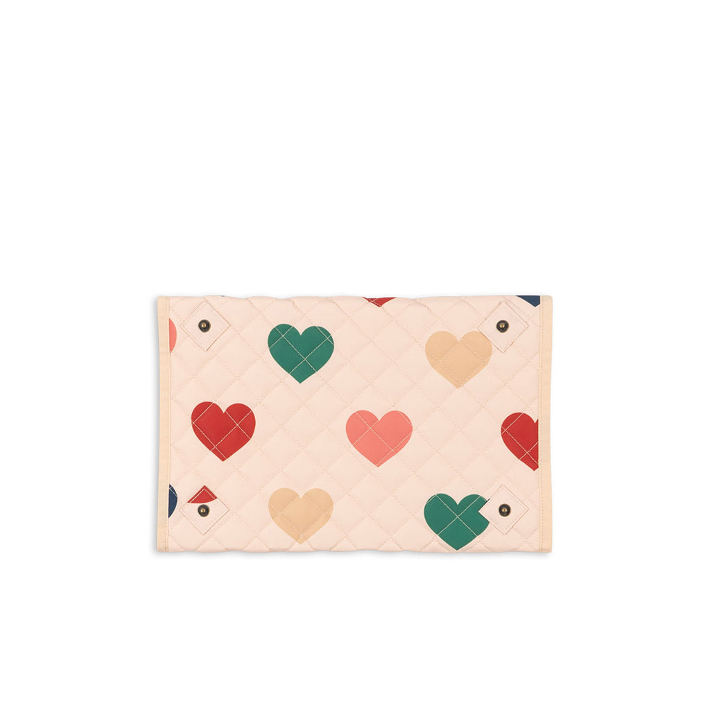 Konges Sløjd Pusletaske, All you need - Bon coeur coloré