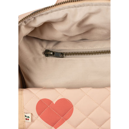 Konges Sløjd Pusletaske, All you need - Bon coeur coloré