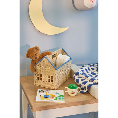 Rice Hus til bogopbevaring - Blue