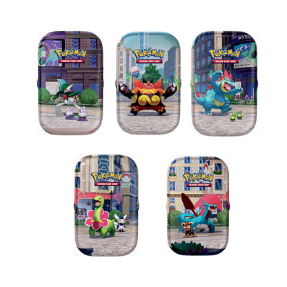 Pokémon Poke Mini Tin June REL, samleræske m boosterpakker - ass.