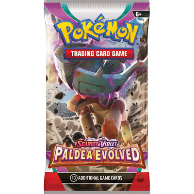 Pokémon kort, Poke SV2 Booster, Paldea Evolved - 5 ass. varianter