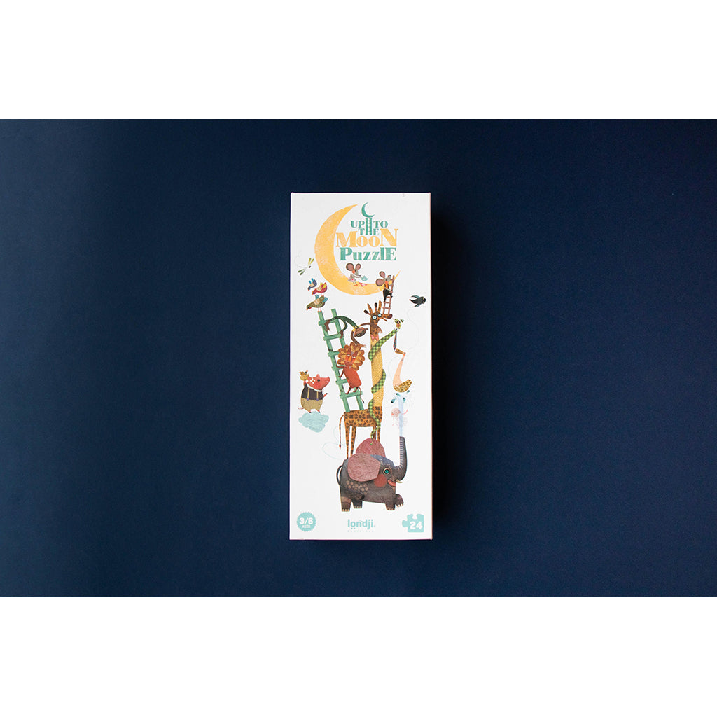 Londji puslespil, Up to the moon - 24 brikker