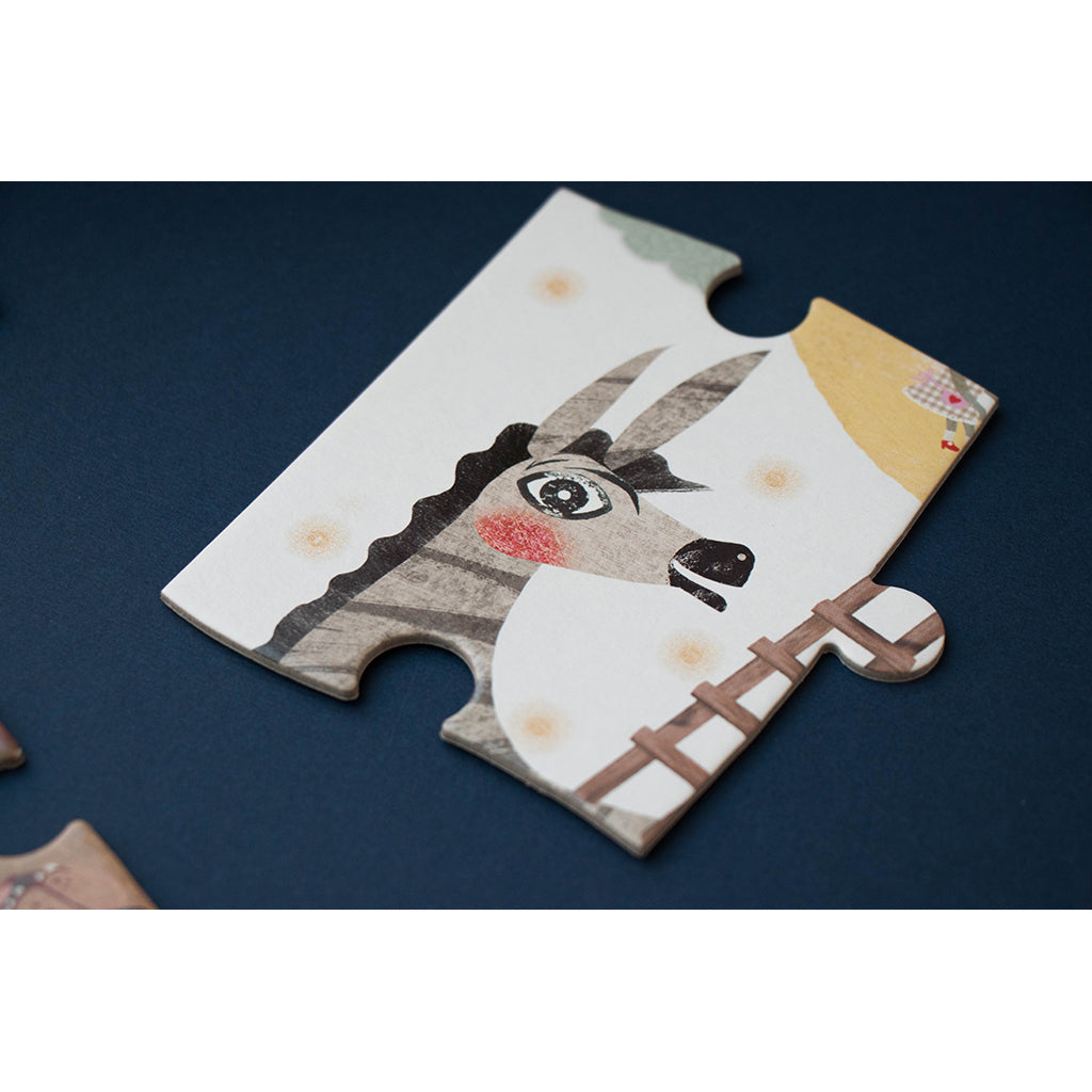 Londji puslespil, Up to the moon - 24 brikker