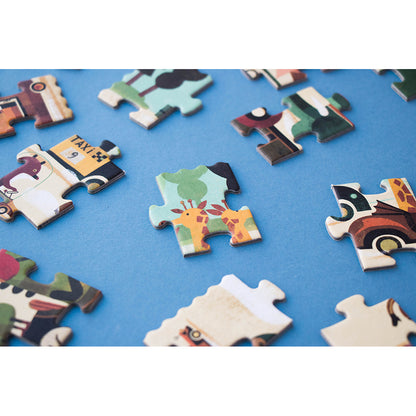 Londji lomme puslespil, Vroom Vroom - 50 brikker