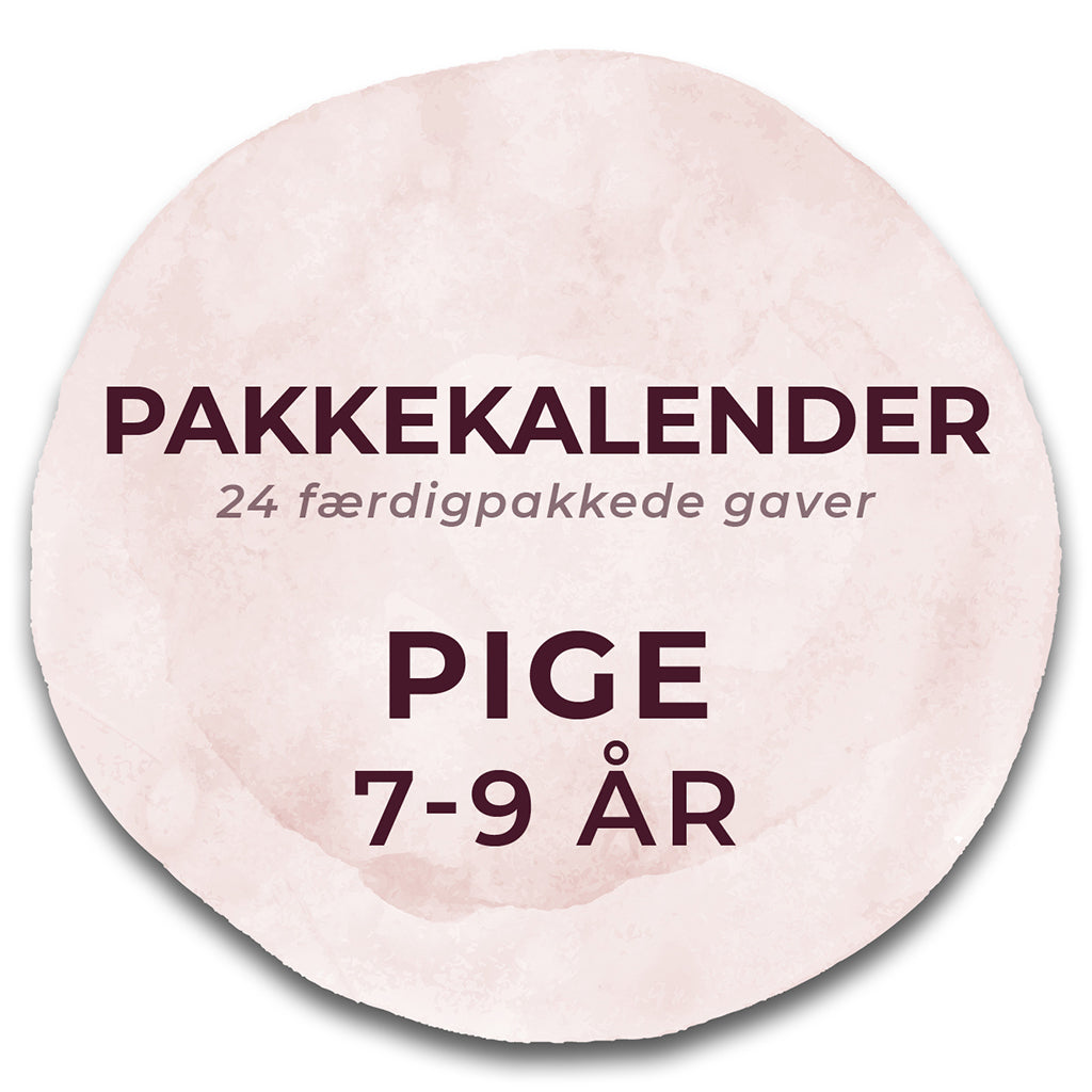 Færdig pakkekalender, Pige 7-9 år