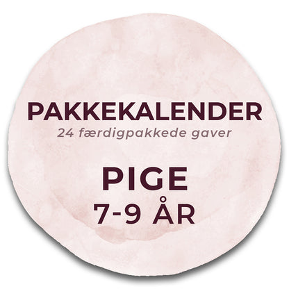 Færdig pakkekalender, Pige 7-9 år