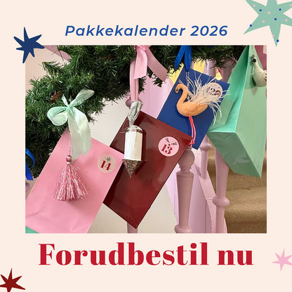 Færdig pakkekalender, Pige 3-4 år - FORUDBESTIL - sendes uge 39
