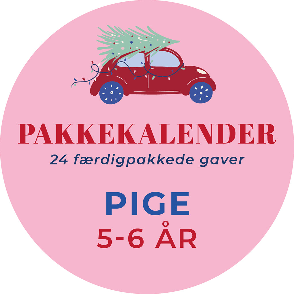 Færdig pakkekalender, Pige 5-6 år