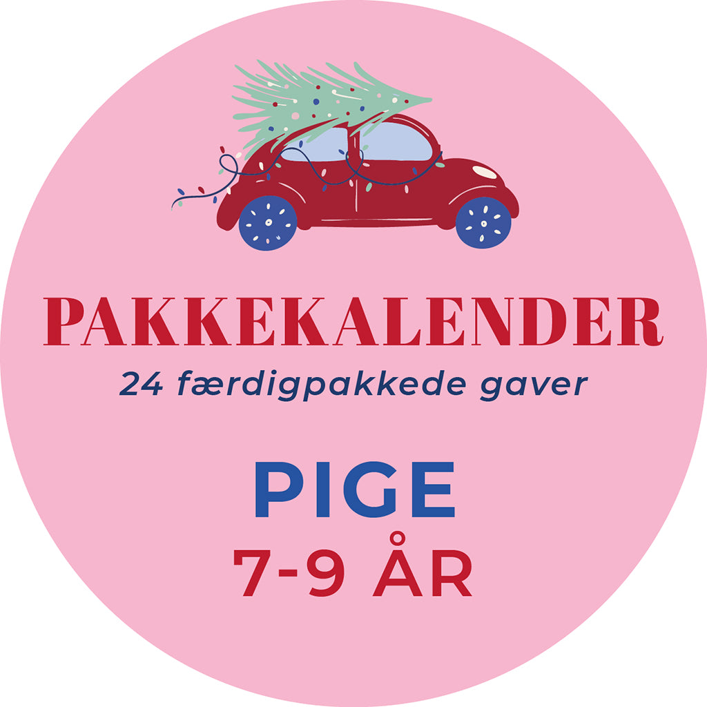 Færdig pakkekalender, Pige 7-9 år