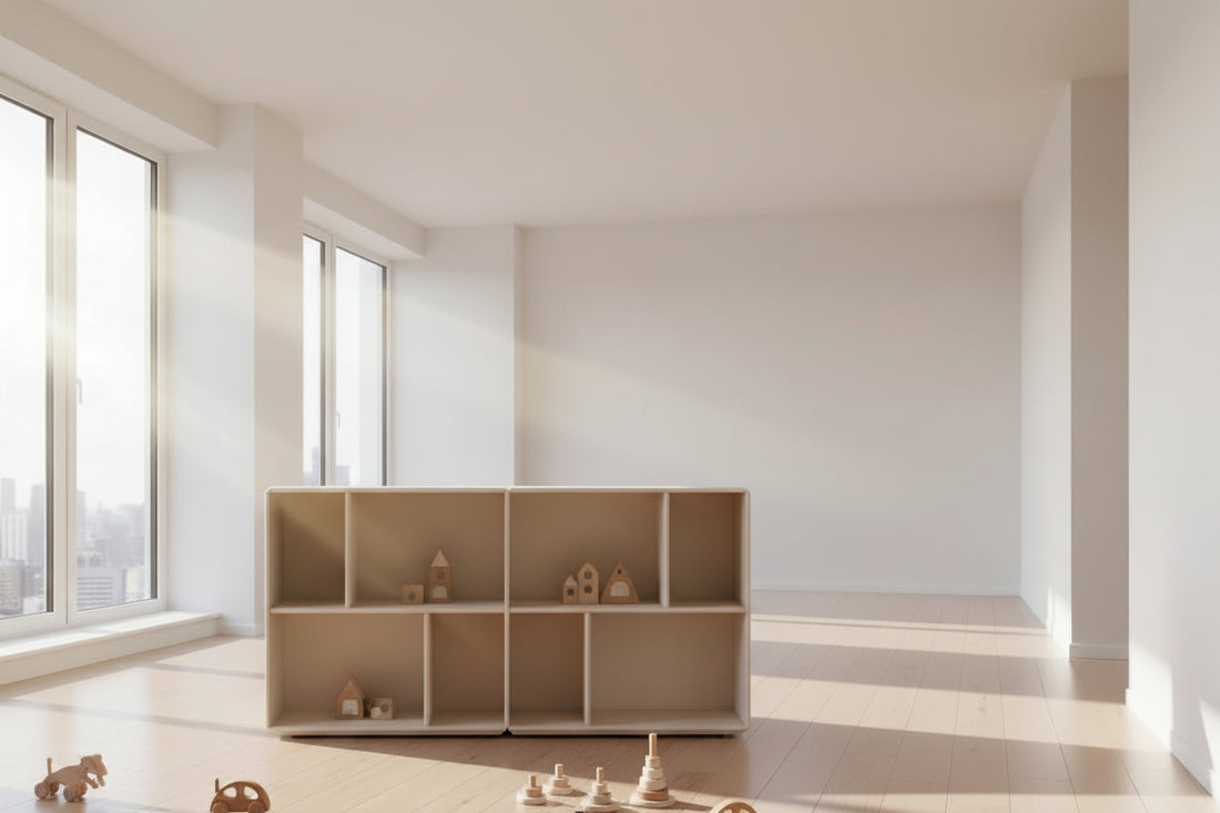 By Aulum Palm Springs reol, 117x61 cm - Sand