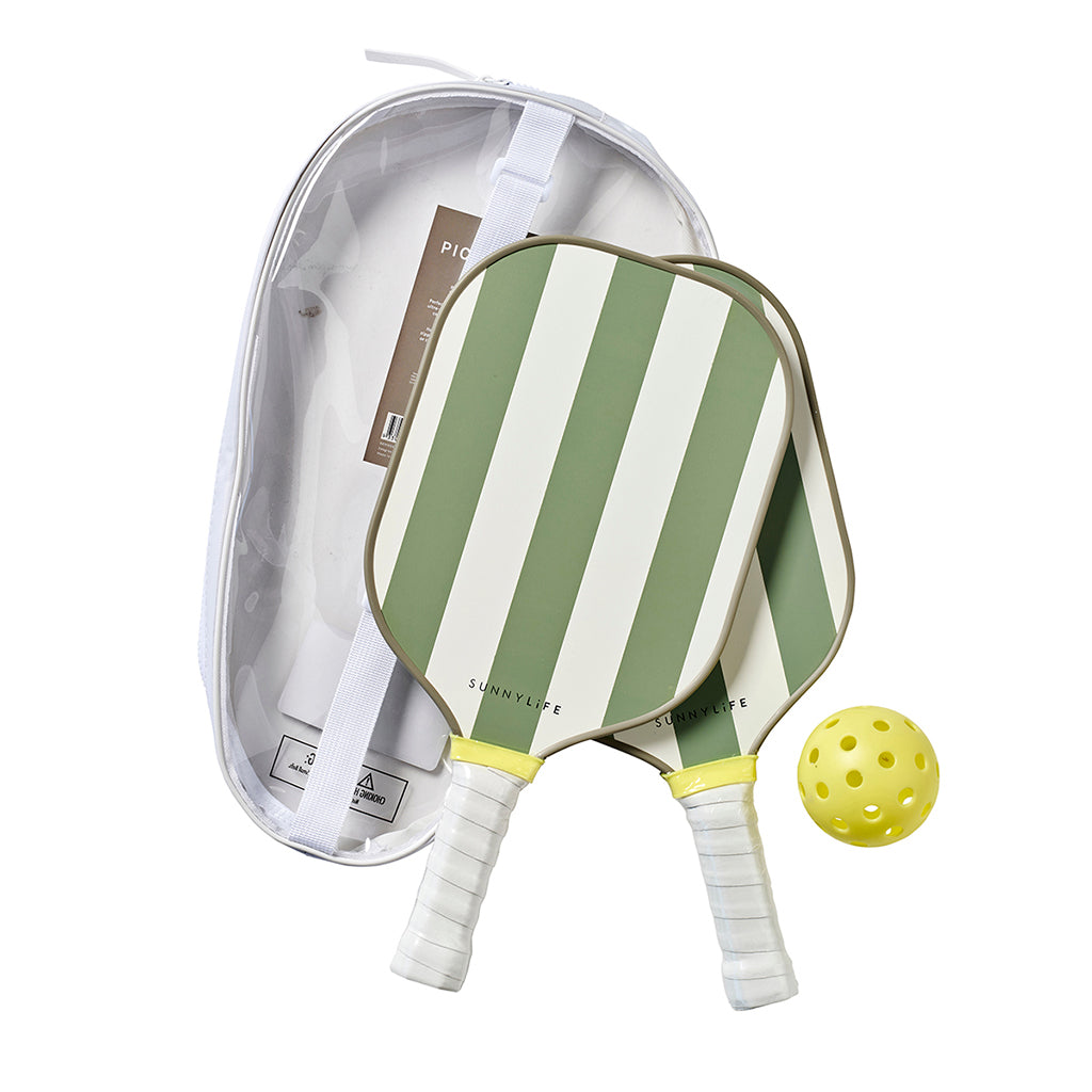 Sunnylife Pickleball Sæt, Seagrass Sage
