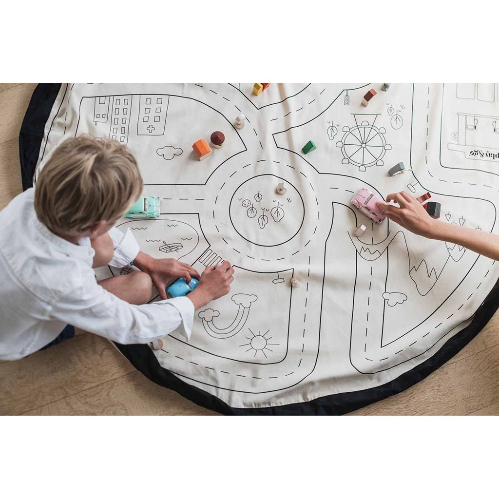 Play&amp;Go To-i-én tæppe, Playville