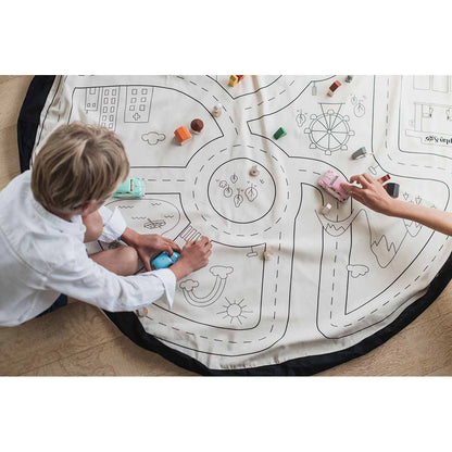 Play&amp;Go To-i-én tæppe, Playville