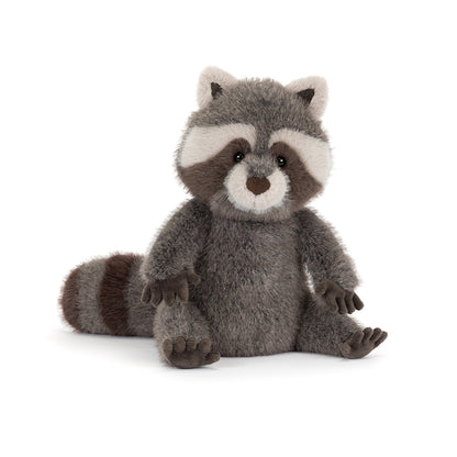 Jellycat bamse, Vaskebjørn - 24 cm