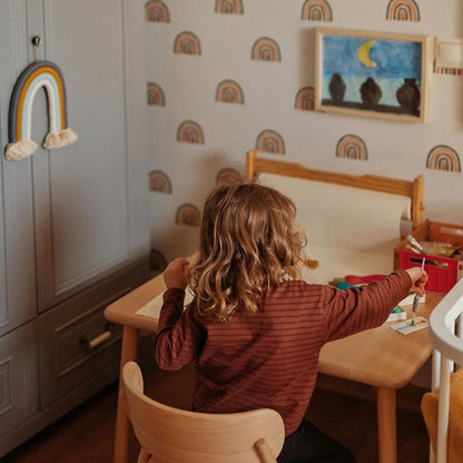 Curve-Lab, Small Desk, Skrivebord til børn - Eg