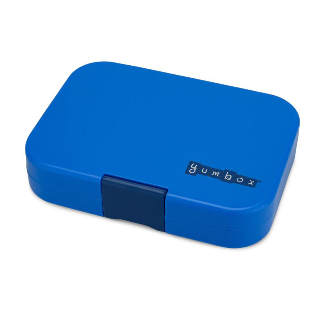 Yumbox madkasse m. 6 rum, Original  - Funny monster - surf blue