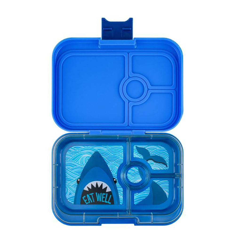 Yumbox madkasse m. 4 rum, Panino - Haj - Surf blue