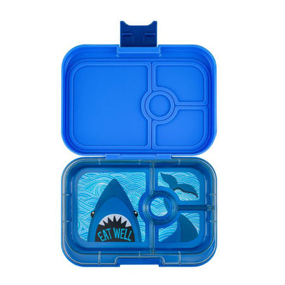 Yumbox madkasse m. 4 rum, Panino - Haj - Surf blue