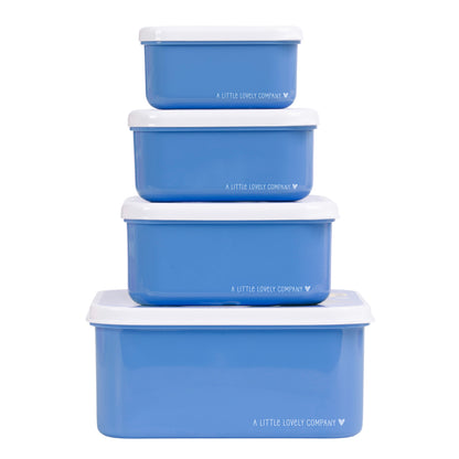 A little lovely company madkasse sæt, 4 stk - Pirater