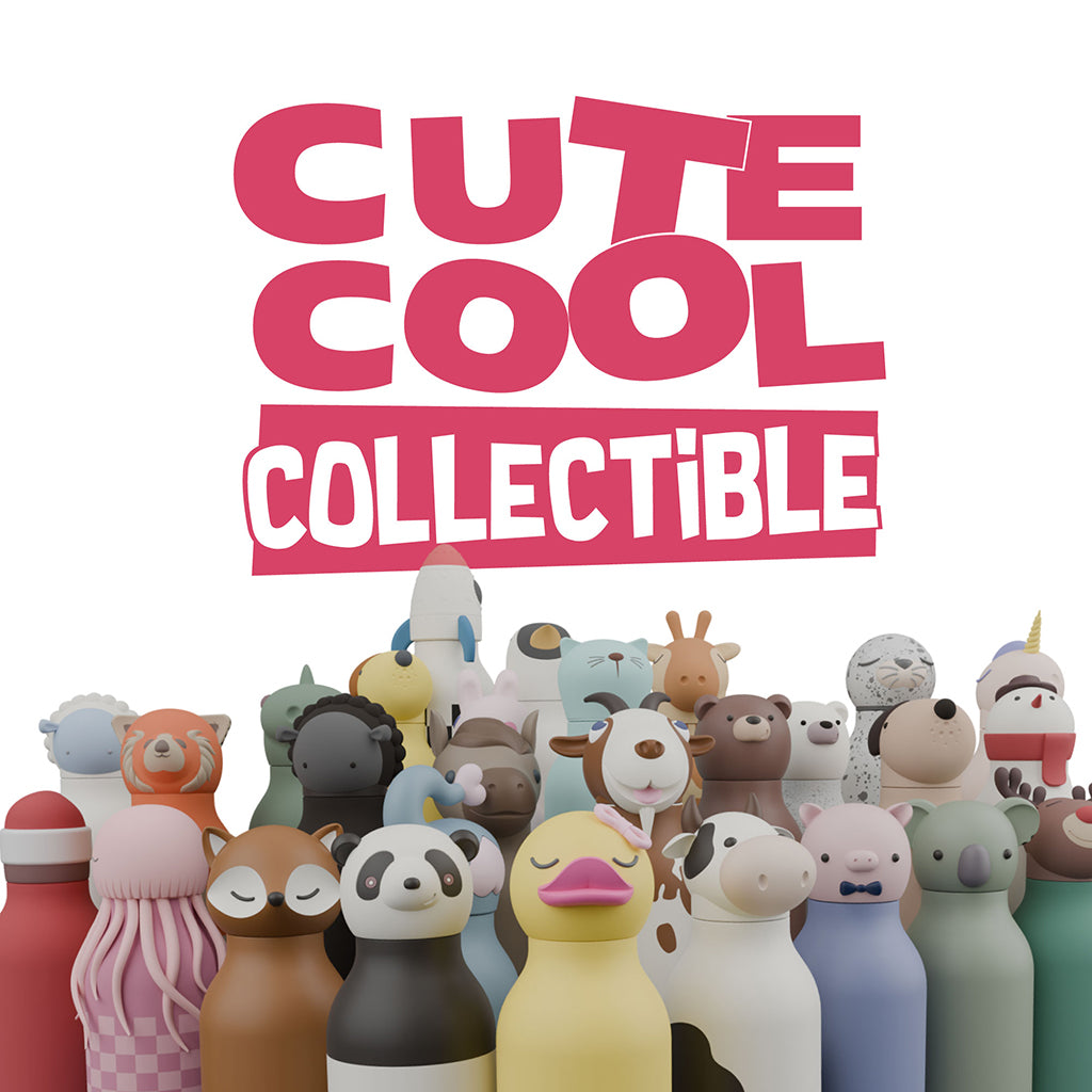 Asobu Bestie Animal termo drikkedunk, 460 ml. - Kanin