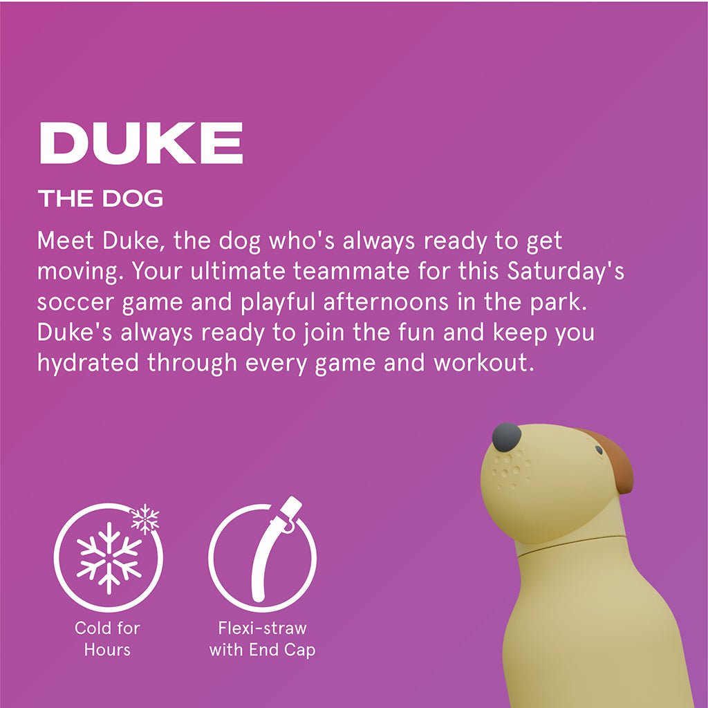 Asobu Bestie Animal termo drikkedunk, 460 ml. - Hund